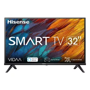 Hisense 32A4K televizors 81,3 cm (32") HD Viedtelevizors Wi-Fi Melns 200 cd/m²