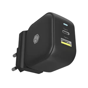 ICY BOX IB-PS106-PD Универсальная Черный Кабель переменного тока Быстрая зарядка Для помещений