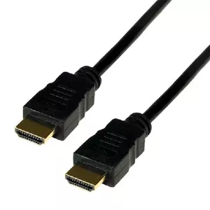 MCL 1m HDMI 3D HDMI kabelis HDMI Type A (Standard) Melns