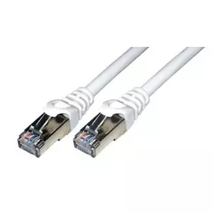 MCL FCC6BM-0.5M/W сетевой кабель Белый 0,5 m Cat6