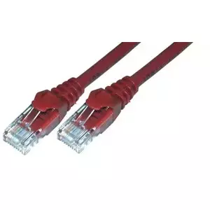 MCL 0.5m Cat6 U/UTP сетевой кабель Красный 0,5 m U/UTP (UTP)