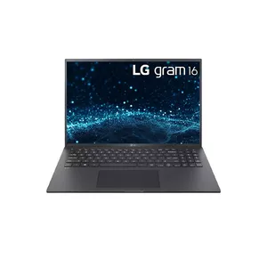 LG Gram 16ZB90R Intel® Core™ i7 i7-1360P Ноутбук 40,6 cm (16") WQXGA 16 GB LPDDR4x-SDRAM 1 TB Твердотельный накопитель (SSD) Wi-Fi 6E (802.11ax) Windows 11 Pro Черный