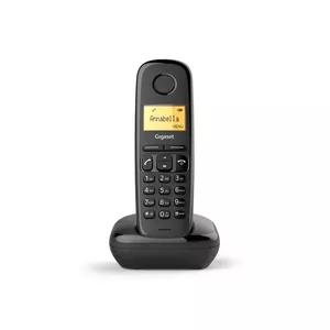 Gigaset A170 DECT телефон Идентификация абонента (Caller ID) Черный