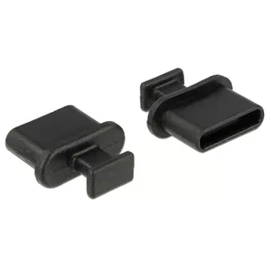 DeLOCK 64013 заглушка для розетки USB Type-C Черный 10 шт