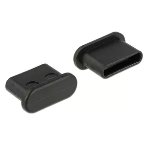 DeLOCK 64014 заглушка для розетки USB Type-C Черный 10 шт