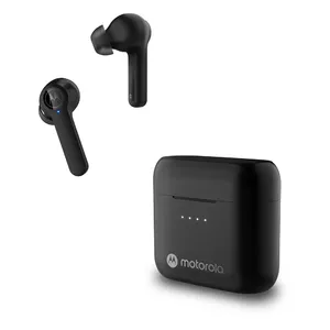 Motorola True Wireless austiņas Moto Buds-S ANC Iebūvēts mikrofons, iebūvētas ausīs, Bluetooth, melnas krāsas