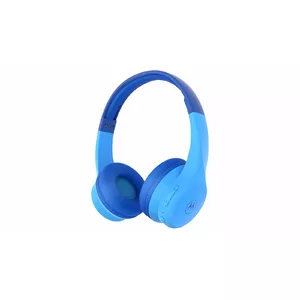 Motorola bērnu austiņas Moto JR300 Iebūvēts mikrofons, austiņas uz ausīm, bezvadu, Bluetooth, zilas