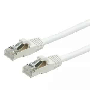 Value S/FTP Patch Cord Cat.6, halogen-free, white, 2m сетевой кабель Белый