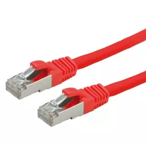 Value S/FTP Patch Cord Cat.6, halogen-free, black, 1m сетевой кабель Черный