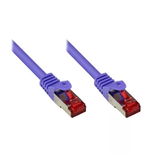Alcasa RJ45-RJ45, m-m, 1.5m networking cable Violet Cat6 S/FTP (S-STP)