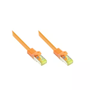 Alcasa 8070R-003O networking cable Orange 0.25 m Cat7 S/FTP (S-STP)