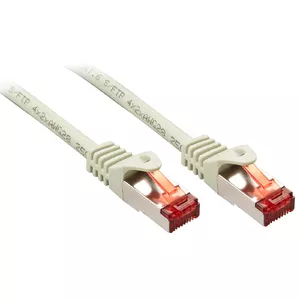 Lindy Cat.6 S/FTP 0.5m сетевой кабель Серый 0,5 m Cat6 S/FTP (S-STP)