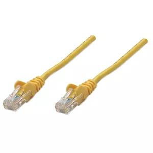 Intellinet Cat5e UTP 0.45m tīkla kabelis Dzeltens 0,5 m U/UTP (UTP)
