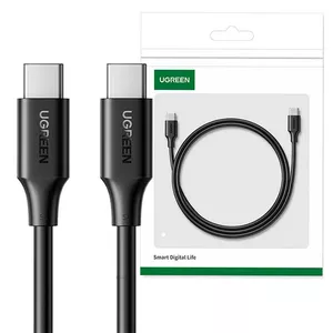 Kabeļa USB-C savienojums ar USB-C UGREEN 15177, 1,5 m (melns)