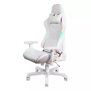 Deltaco GAM-080-W геймерское кресло Игровое кресло Мягкое сиденье Белый