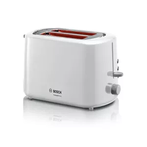 Bosch TAT3A111 тостер 7 2 ломтик(а) 800 W Белый