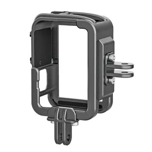 TELESIN Алюминиевый каркас для GoPro Hero 11/10/9 + вертикальный адаптер