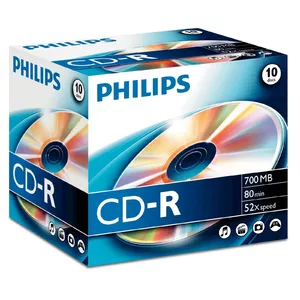 Philips CR7D5NJ10 700 МБ / 80 мин 52x Формат CD-R