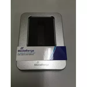 MediaRange BOX901 ящик для хранения Прямоугольный Алюминий, Пластик Серебристый