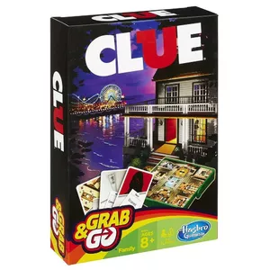 Hasbro Gaming Clue Grab & Go Board game Deduction