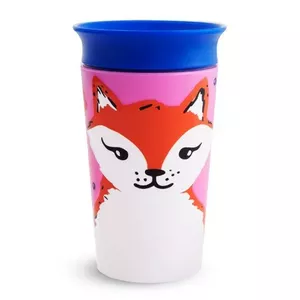 MUNCHKIN WildLove Sippy Cup, рыжая лиса, Чудо 360, 6м+, 266 мл, 05177702