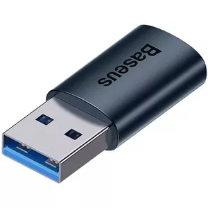 Baseus ZJJQ000103  USB-A uz USB-C adapteris OTG  Zils