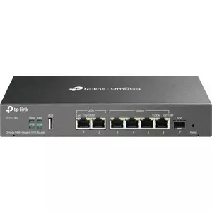 TP-Link ER707-M2 ar vadiem pievienojams rūteris 2.5 Gigabit Ethernet, Ātrais Ethernet, Tīkls Gigabit Ethernet Melns
