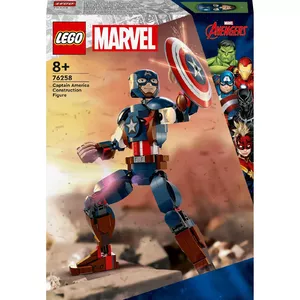LEGO Marvel Captain America figūriņa uzbūvēšanai (76258)