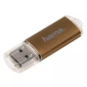 Hama 32GB Laeta USB флеш накопитель USB тип-A 2.0 Коричневый, Прозрачный