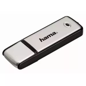Hama Fancy USB флеш накопитель 64 GB USB тип-A 2.0 Черный, Серебристый