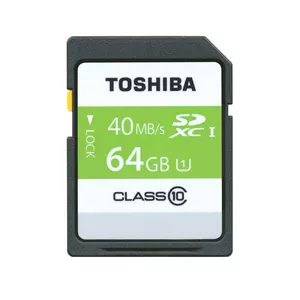 Toshiba SDXC UHS1, 64GB Класс 10