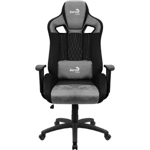 Aerocool EARL AeroSuede Универсальное игровое кресло Черный, Серый