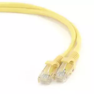 Gembird PP12-1M/Y сетевой кабель Желтый Cat5e U/UTP (UTP)