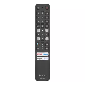 Savio RC-15 universal remote control/replacement for TCL SMART TV tālvadības pults IR Bezvadu Televīzija Nospiežamās pogas