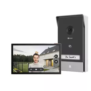 EZVIZ HP7 видеодомофон 17,8 cm (7") Черный, Серебристый