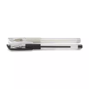 Hama Classic Gēla pildspalva ar uzgali Melns, Balts 2 pcs