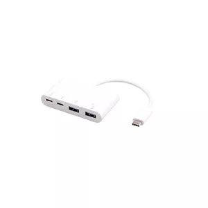 eSTUFF ES625002 хаб-разветвитель USB 3.2 Gen 1 (3.1 Gen 1) Type-C 10000 Мбит/с Белый