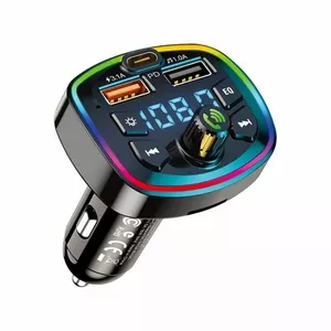 KAKU KSC-851 Bluetooth FM-передатчик с автомобильным зарядным устройством PD / Bluetooth 5.0 / MP3 / MicroSD