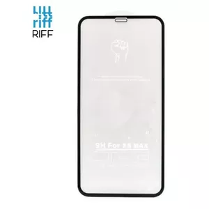 Riff 5D 0.3mm Aizsargstikls ar Melnu rāmīti priekš Apple iPhone 14 / iPhone 14 Pro