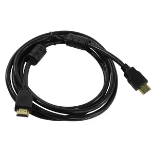 Riff HDMI Кабель С Интернетом Фильтром V1.4 type A - 19/19 male/male Gold Platted 5m Черный (Bulk)