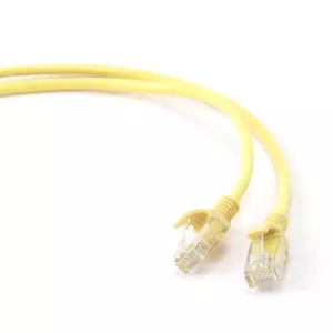 Gembird PP12-0.5M/Y tīkla kabelis Dzeltens 0,5 m Cat5e