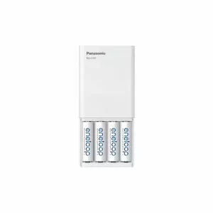 Panasonic Eneloop Smartplus USB Batterijas Lādētājs + 4x AA 2000 mAh
