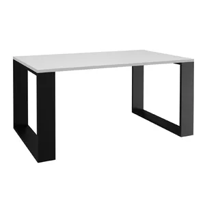 Topeshop MODERN BIEL CZ kafijas galdiņš, stilīgs galdiņš Taisnstūra forma 2 kāja (-s)