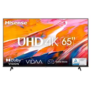 Hisense 65A6K телевизор 165,1 cm (65") 4K Ultra HD Smart TV Wi-Fi Черный 300 cd/m²