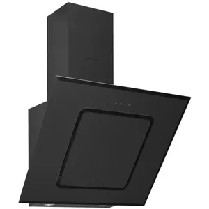 Beko HCA62540B cooker hood Wall-mounted Black 537 m³/h D