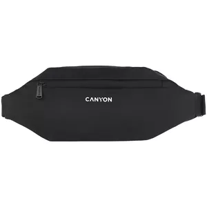 CANYON FB-1, Fanny pack, Спецификация/размер изделия(мм): 270MM x130MM x 55MM, Черный, Внешние материалы:100% полиэстер, Внутренние материалы:100% полиэстер, Максимальный вес (кг): 4 кг