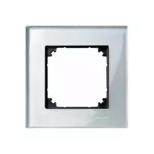 Schneider Electric Vienrāmja Merten M-Elegance stikla dimanta sudraba (MTN4010-3260)