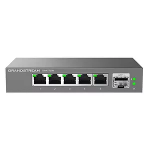 Grandstream Networks GWN7701P сетевой коммутатор Неуправляемый Gigabit Ethernet (10/100/1000) Питание по Ethernet (PoE) Черный