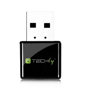 Techly I-WL-USB-300TY tīkla karte WLAN 300 Mbit/s