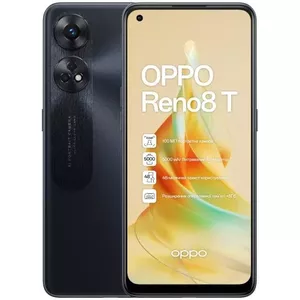 OPPO Reno 8T 16,3 cm (6.43") Divas SIM kartes 4G USB Veids-C 8 GB 128 GB 5000 mAh Melns